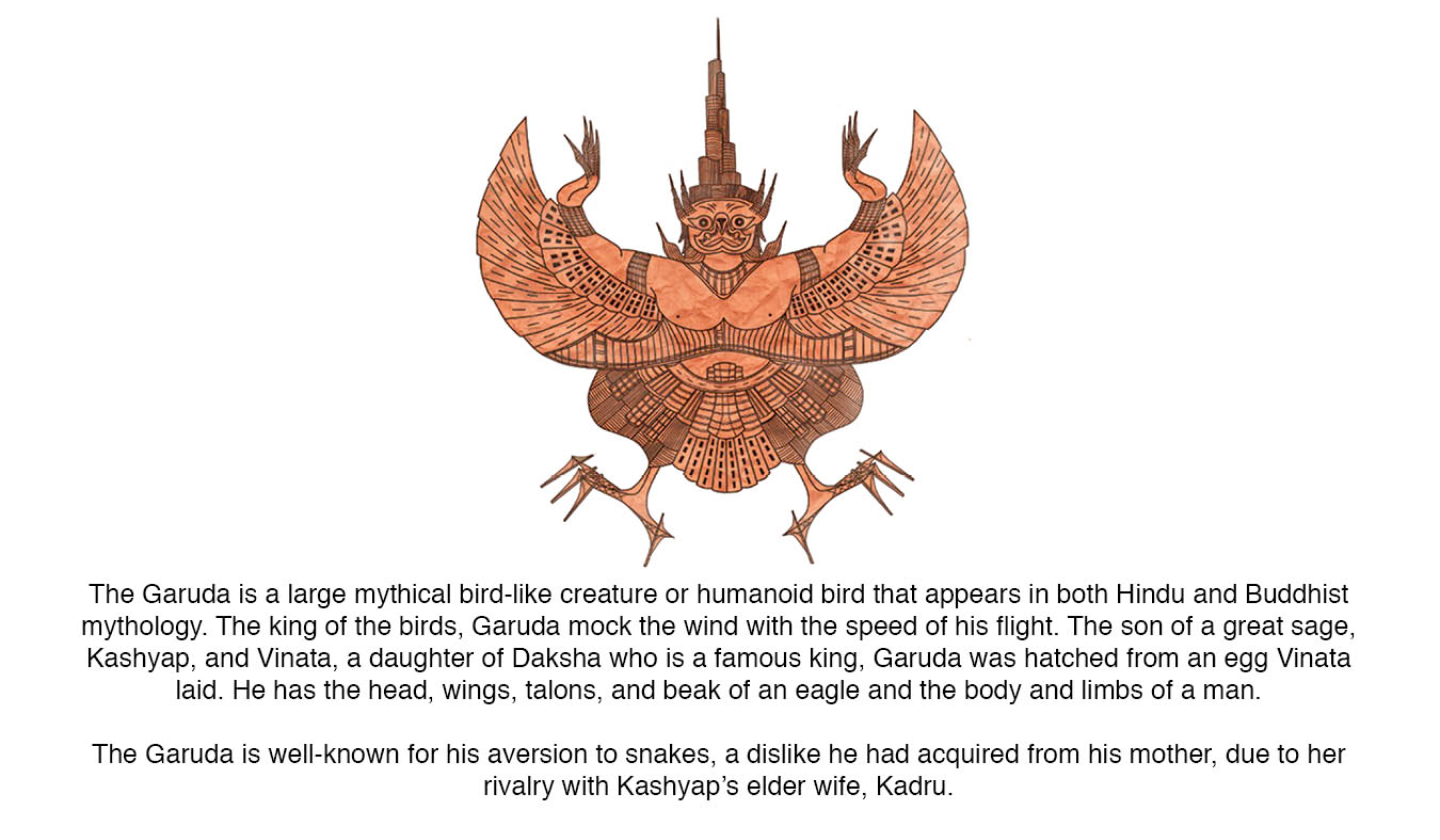 Pattern Art – Garuda